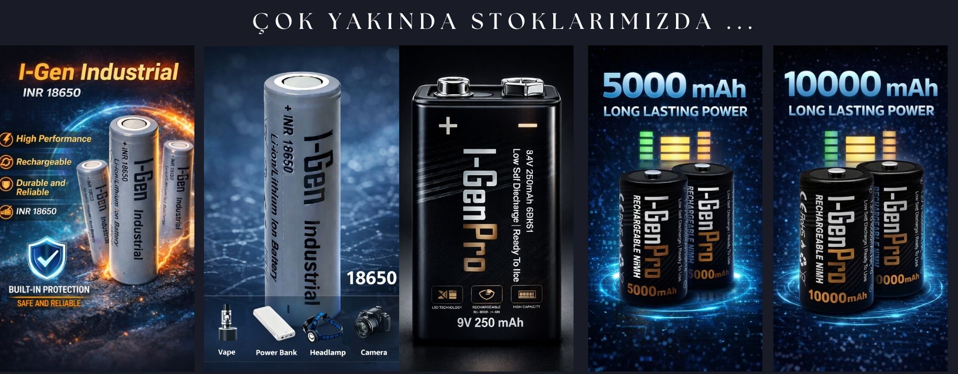 Çok Yakında Stoklarımızda 